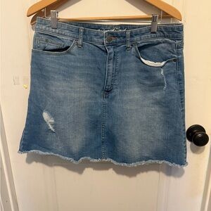 Universal Thread Blue Mini Skirt Casual